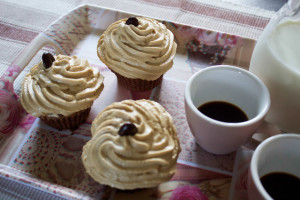 cupcake caffè e cioccolato
