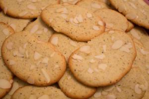 biscotti ai pistacchi con mandorle