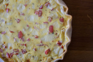 quiche peperoni melanzane e scamorza