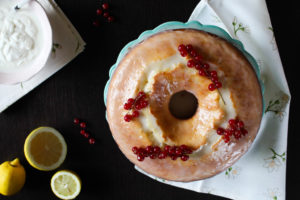 ciambellone yogurt e limone