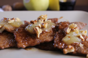scaloppine al marsala e mele