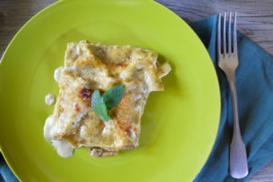 lasagne melanzane menta