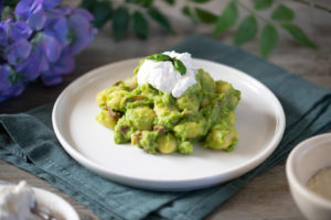 gnocchi piselli stracciatella