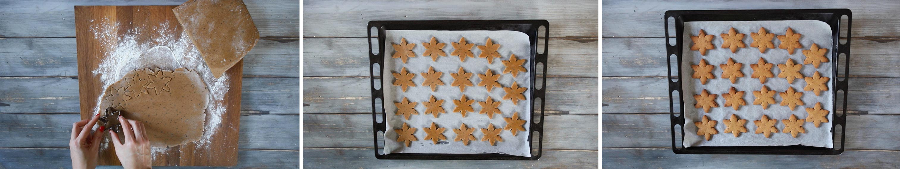 come fare biscotti natalizi a forma di stella