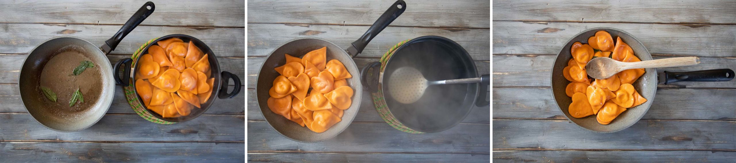 RICETTA PER SAN VALENTINO! Pasta fresca a forma di cuore ripiena 