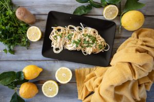 ricetta linguine al limone