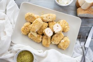 involtini di pollo philadelphia pistacchi