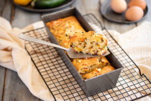 ricetta plumcake zucchine peperoni