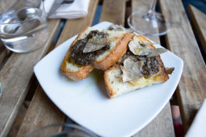 bruschette al tartufo