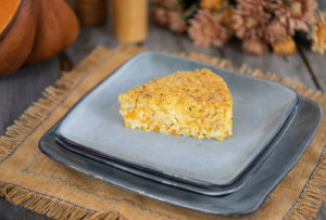 ricetta timballo di riso con zucca provola
