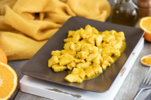 bocconcini tacchino arancia curcuma