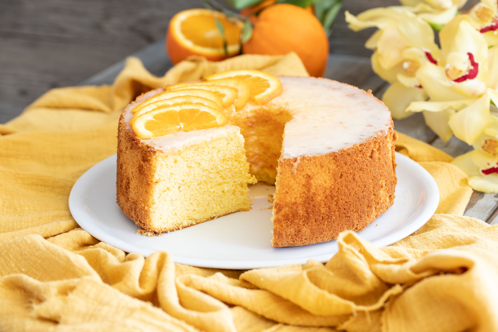 Chiffon cake arancia: come cucinarla in 3 golose varianti