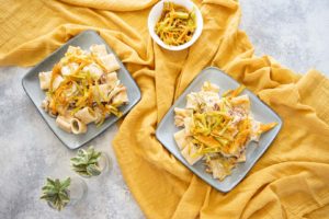 pasta fiori di zucca ricetta