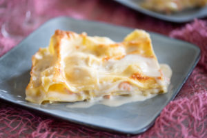 lasagne al salmone affumicato