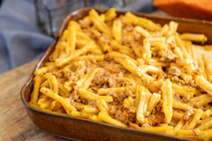 pasta zucca fontina ragu maiale