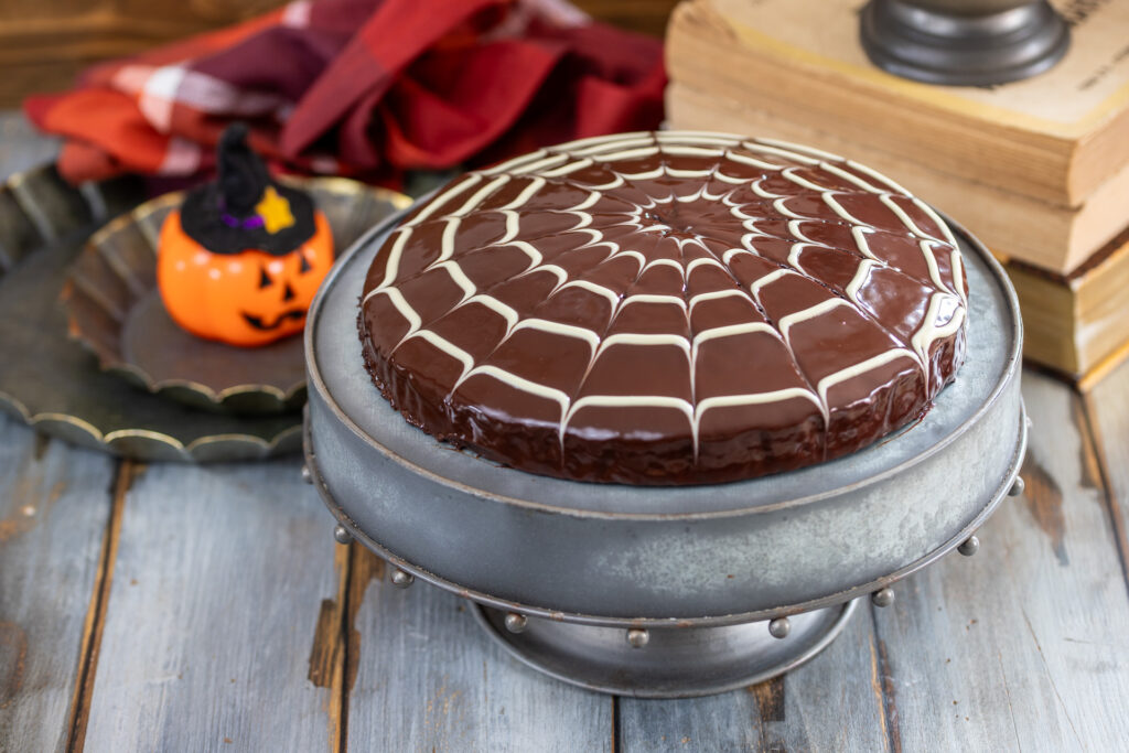 spider cake al cioccolato